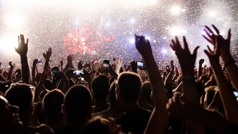 Music crowd