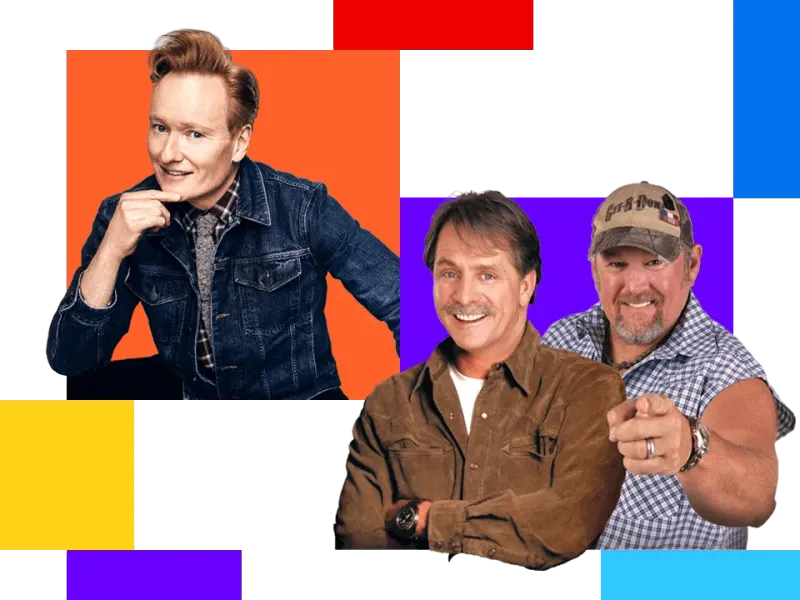 Conan O'Brien, Jeff and Larry