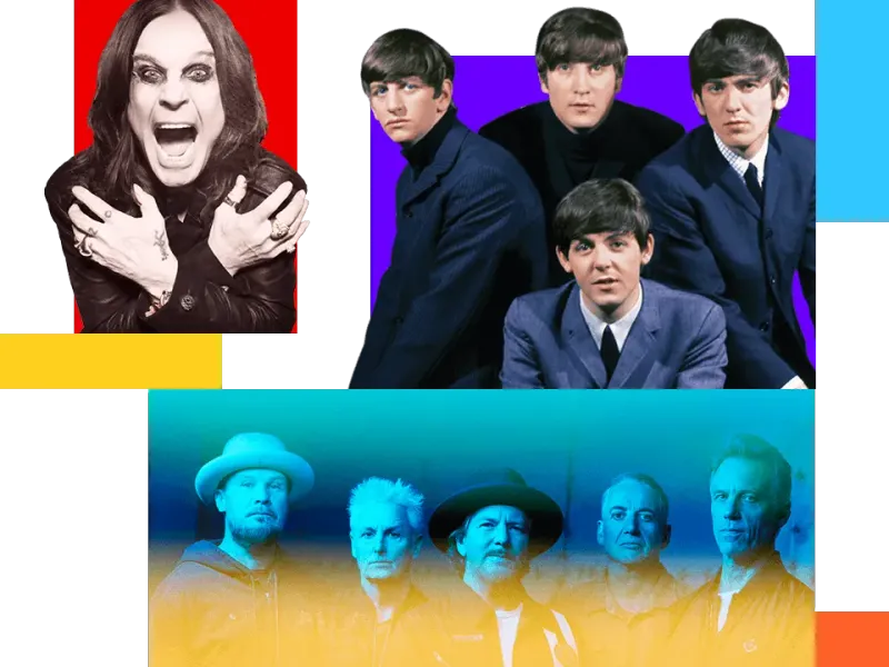 Ozzy Osborne, The Beatles and Phish