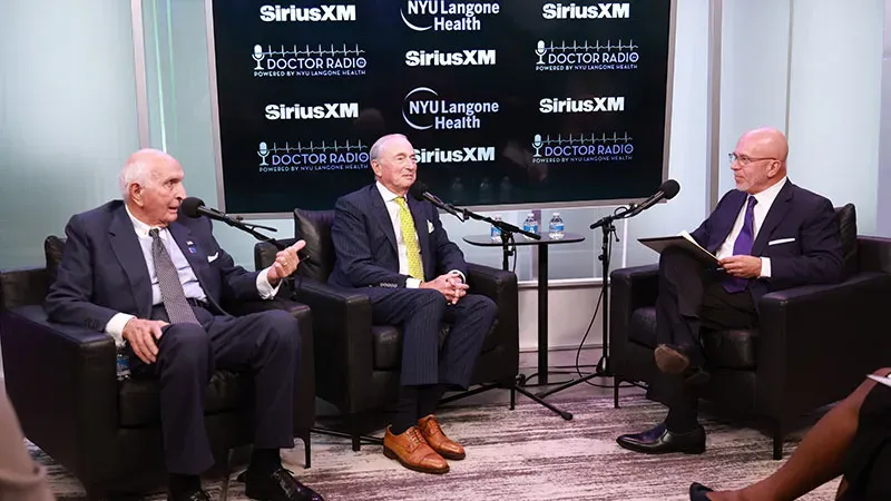 Ken Langone and Dr. Bob Grossman’s retirement from NYU Langone Health